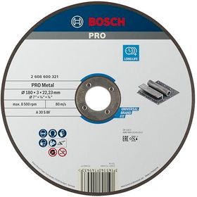 Bosch Professional Gri 180 mm 1 Adet Düz Metal Kesme Diski