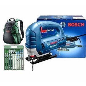 Bosch Professional Gst 8000 E Dekupaj Testere Dekopaj + 10 Parça Metal Ahşap Karışık Testere Bıçağı