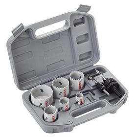 Bosch Professional HSS Çap 20-68 mm 9 Parçalı Delik Testeresi Seti
