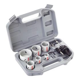 Bosch Professional HSS Çap 20-68 mm 9 Parçalı Delik Testeresi Seti