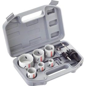 Bosch Professional HSS Çap 20-68 mm 9 Parçalı Delik Testeresi Seti