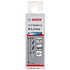 Bosch Professional HSS PointTeQ Spiral 1.2x16x38 mm 10 Adet Matkap Ucu