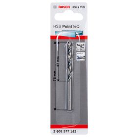 Bosch Professional HSS PointTeQ Spiral 75 mm Matkap Ucu
