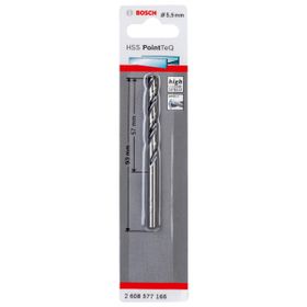 Bosch Professional HSS PointTeq Spiral 93 mm Matkap Ucu