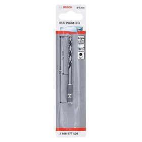 Bosch Professional PointTeQ Gri Altıgen Şaftlı HSS Metal 5.0x91 mm Matkap Ucu