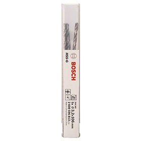 Bosch Professional PointTeQ Gri Altıgen Şaftlı HSS Metal 5.0x91 mm Matkap Ucu