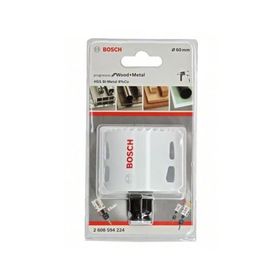 Bosch Professional Progressor for Wood &amp; Metal Ahşap ve Metal, Ø 60 mm, Matkap Aksesuarı Delik Testeresi