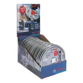 Bosch Professional Standart Inox X-LOCK 115 mm Delik çapı: 22,23 mm 1 mm 10 Adet Düz Kesme Diski