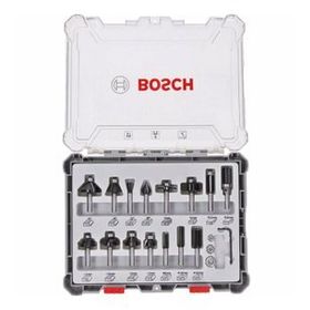 Bosch Profesyonel 15 Parça 8 mm Şaftlı Karışık Freze Ucu