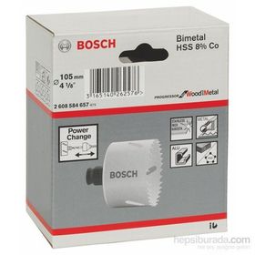 Bosch Progressor Serisi Ahşap Ve Metal 105 mm Delik Açma Testeresi Panç