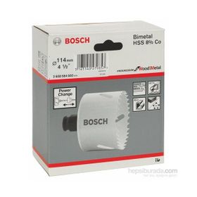 Bosch Progressor Serisi Ahşap Ve Metal 114 mm Delik Açma Testeresi Panç