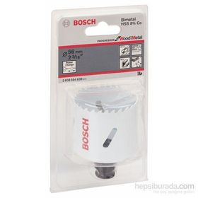 Bosch Progressor Serisi Ahşap Ve Metal 56 mm Delik Açma Testeresi Panç