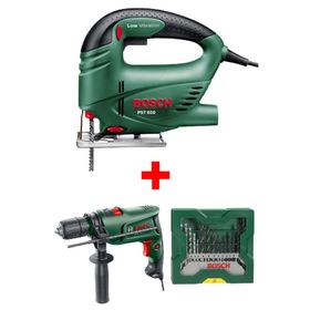 Bosch Pst 650 Compact 500 W Dekupaj Testere Makinası + 10 Parça Metal Ahşap Karışık Testere Bıçağı