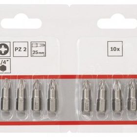Bosch PZ 2x25 mm 10'lu Extra Hard Serisi Vidalama Ucu