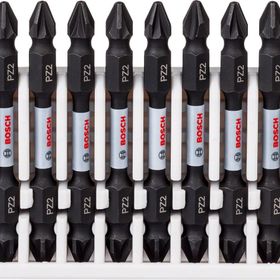 Bosch PZ2 65 mm 8'li Impact Control Serisi Çift Taraflı Vidalama Ucu