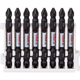 Bosch PZ2 65 mm 8'li Impact Control Serisi Çift Taraflı Vidalama Ucu