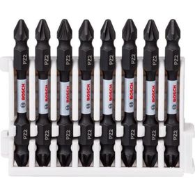 Bosch PZ2 65 mm 8'li Impact Control Serisi Çift Taraflı Vidalama Ucu