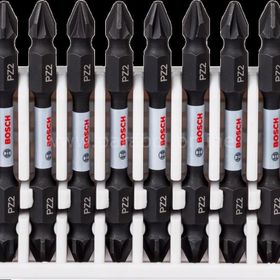 Bosch PZ2 65 mm 8'li Impact Control Serisi Çift Taraflı Vidalama Ucu
