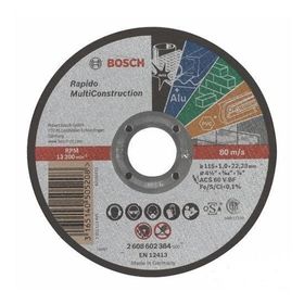 Bosch Rapido 115x1.0 mm Çoklu Malzeme Kesme Taşı