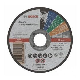 Bosch Rapido 115x1.0 mm Çoklu Malzeme Kesme Taşı
