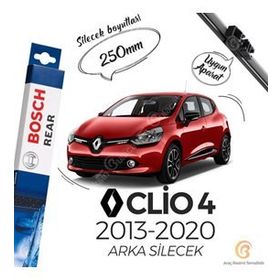 Bosch Rear A250h Renault Clio 4 2012 - 2020 Arka Silecek