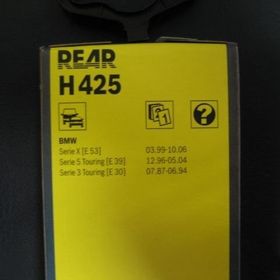 Bosch Rear BMW X5 2000-2007 E53 Arka Silecek