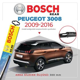 Bosch Rear H301 Peugeot 3008 2009-2016 Siyah Arka Silecek