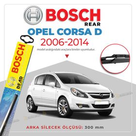 Bosch Rear Opel Corsa D 2006-2014 Arka Silecek
