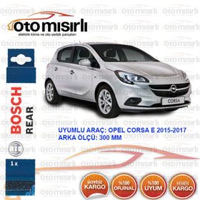 Bosch Rear Opel Corsa E 2015-2017 Arka Silecek