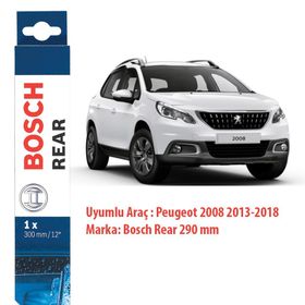Bosch Rear Peugeot 2008 2013-2018 Arka Silecek