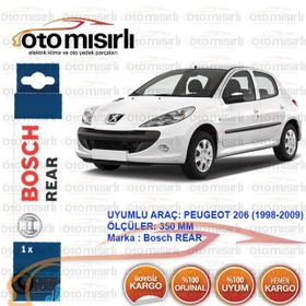 Bosch Rear Peugeot 206 1998-2013 Arka Silecek