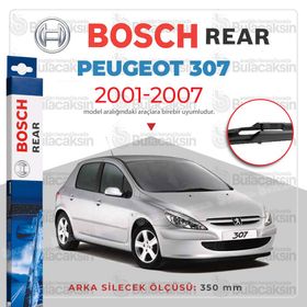 Bosch Rear Peugeot 307 2001-2007 Arka Silecek