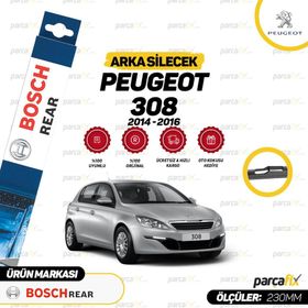 Bosch Rear Peugeot 308 2014-2016 Arka Silecek