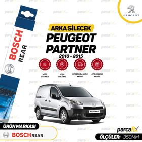 Bosch Rear Peugeot Partner 2010-2015 Arka Silecek