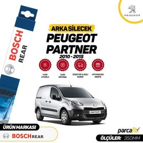 Bosch Rear Peugeot Partner 2010-2015 Arka Silecek