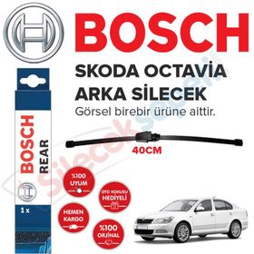 Bosch Rear Skoda Octavia 2006-2012 Arka Silecek