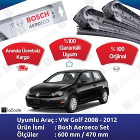 Bosch Rear Volkswagen Golf 6 2008-2012 Arka Silecek