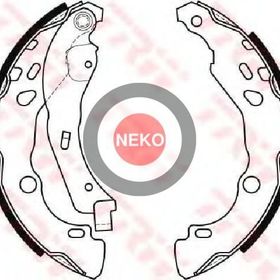 Bosch Renault Clio III 1.2 2005-2019 Arka Balata
