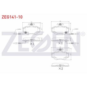 Bosch Renault Clio III 1.4 2005-2011 Ön Fren Balatası