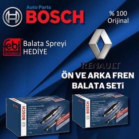 Bosch Renault Fluence 1.6 dCi 2012-2019 Arka Balata