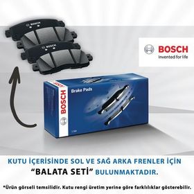 Bosch Renault Fluence 1.6 dCi 2012-2019 Arka Balata