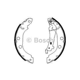 Bosch Renault Kangoo 2 1.5 dCi 2008-2019 Arka Balata