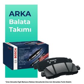 Bosch Renault Kangoo 2007-2020 Arka Fren Balata Takımı