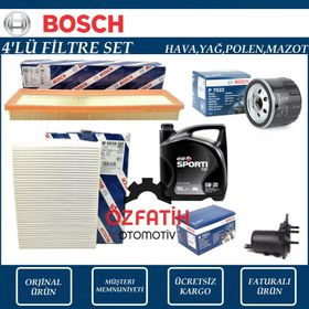 Bosch Renault Kangoo II 1.5 Dci K9K 816 Filtre Seti