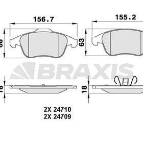Bosch Renault Laguna 3 2.0 2001-2007 Ön Fren Balatası