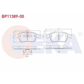 Bosch Renault Laguna 3 2.0 2001-2007 Ön Fren Balatası