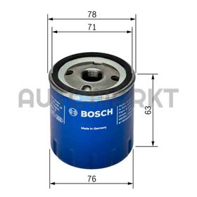 Bosch Renault Laguna II 1.9 dCi 2001-2007 Yağ Filtresi