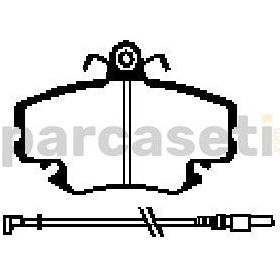 Bosch Renault Megane 2 1.6 2003-2009 Ön Fren Balatası