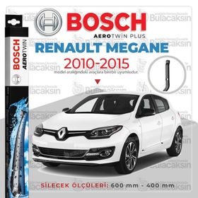 Bosch Renault Megane 3 Muz 2009-2016 Silecek Takımı