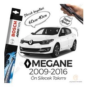 Bosch Renault Megane 3 Muz 2009-2016 Silecek Takımı
